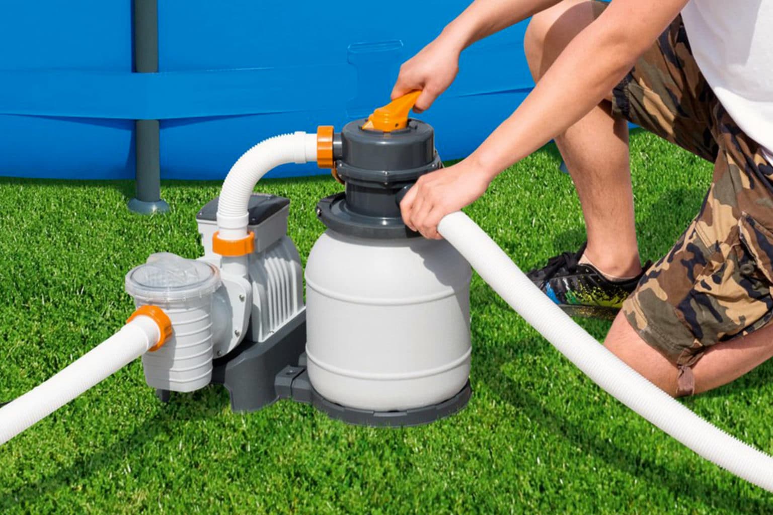 Comment BRANCHER une POMPE à SABLE pour Piscine ? 3 Astuces de Pro