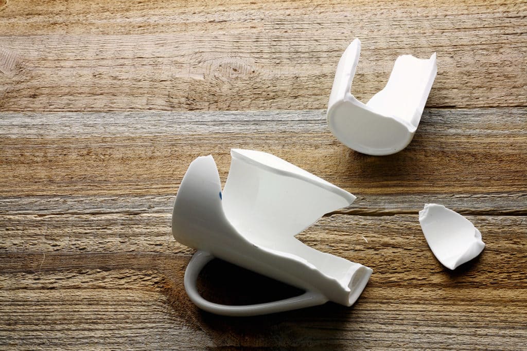 Tasse En Céramique Blanche Vintage - Mug Anti-brûlure Pour Thé, Café, Lait - Design Délicat Pour Maison Et Café